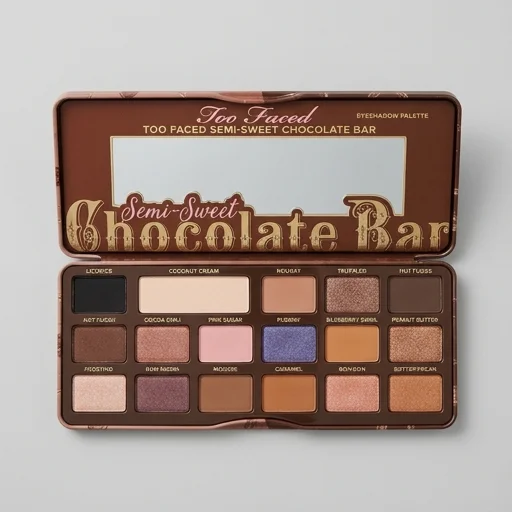 Too Faced Semi-Sweet Chocolate Bar Eyeshadow Palette (view 3)
