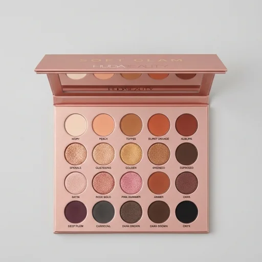 Huda Beauty Soft Glam Eyeshadow Palette (view 3)